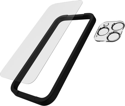 Tech21 - Impact Glass Set Screen/Camera - Iphone 15 Pro