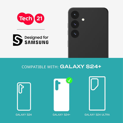 Tech21 - Evo Clear - Galaxy S24+ 5G - Clear