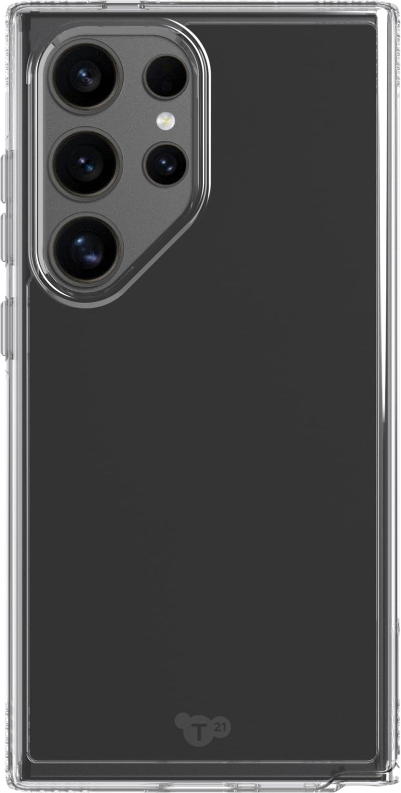 Tech21 Evo Clear voor Samsung S24 Ultra - Doorzichtig