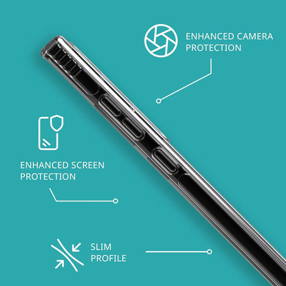 Tech21 Evo Clear voor Samsung S24 Ultra - Doorzichtig