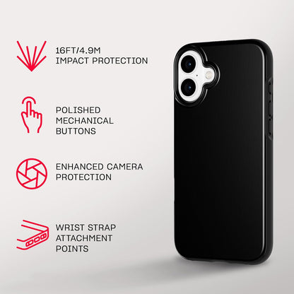 Tech21 - Evo Dusk - Cover - Iphone 16 Plus - Magsafe - Black