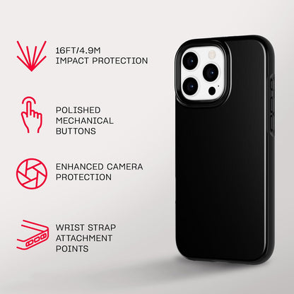 Tech21 - Evo Dusk - Cover - Iphone 16 Pro Max - Magsafe - Black