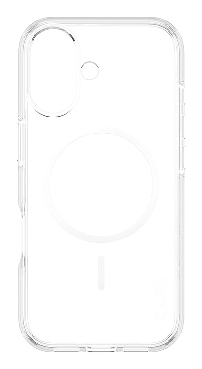 PanzerGlass CARE by ® Flagship Case Transparent Urban Explorer w. White MagSafe iPhone 17