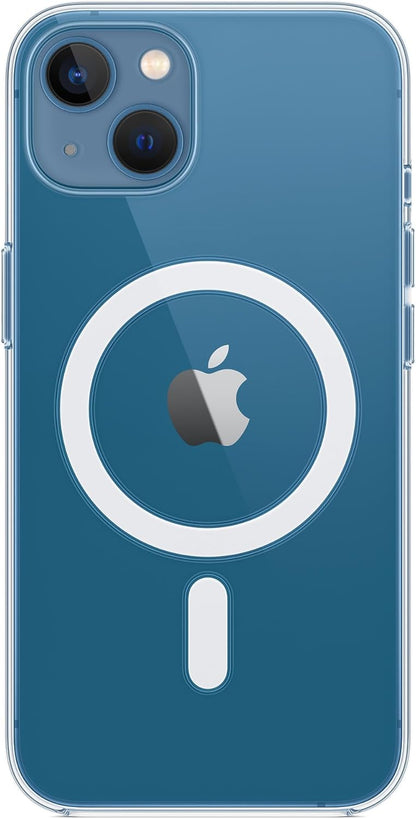 Apple - Back Cover For Mobile Phone - Magsafe Compatibility - Polycarbonate - Clear - For Iphone 13