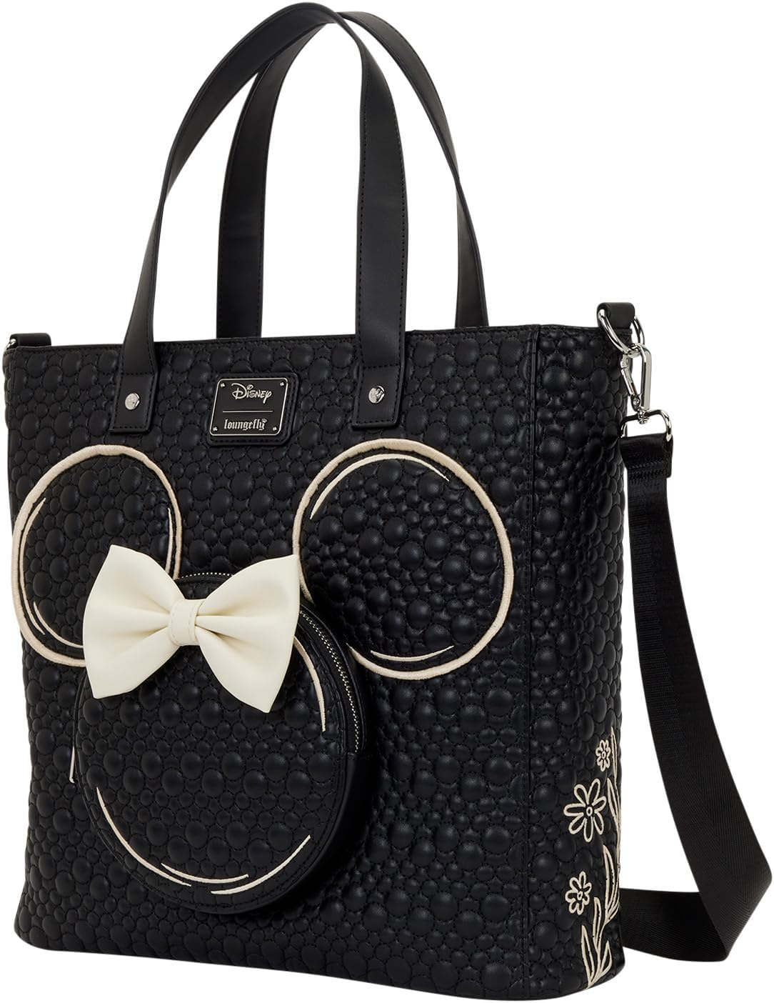 Loungefly Disney: Minnie Mouse Sketched Convertible Backpack & Tote Bag (Wdtb3394)