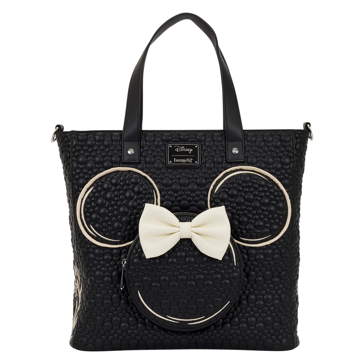 Loungefly Disney: Minnie Mouse Sketched Convertible Backpack & Tote Bag (Wdtb3394)