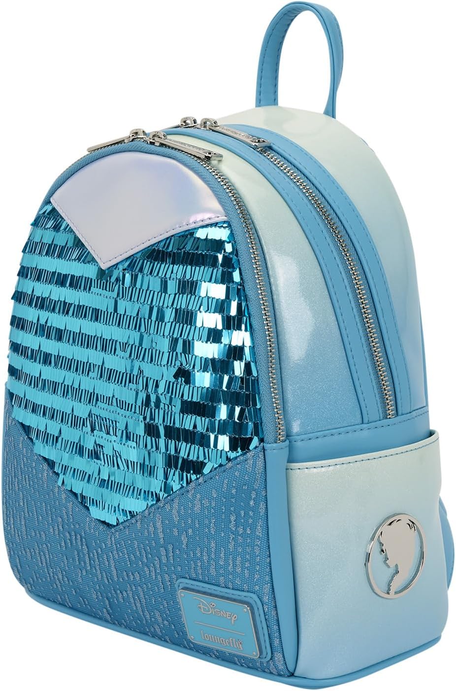 Frozen By Loungefly Mini Backpack Elsa Glitter Sequin