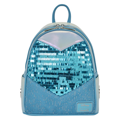 Frozen By Loungefly Mini Backpack Elsa Glitter Sequin