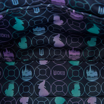 Loungefly Universal Wicked: Borsa a tracolla con ciondoli