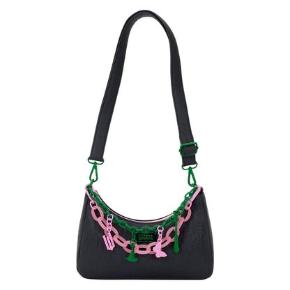 Loungefly Universal Wicked: Borsa a tracolla con ciondoli