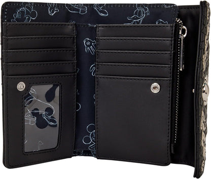 Loungefly Disney: Mickey Mouse Sketched Bifold Wallet (Wdwa3489)
