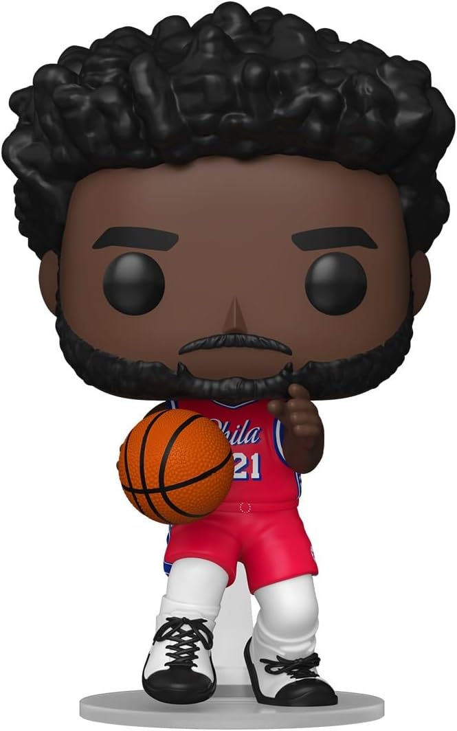 Funko Pop! NBA: 76ers - Joel Embiid - NBA Players - Collectable Vinyl Figure - Gift Idea - Official Merchandise - Toys for Kids & Adults - Sports Fans - Model Figure for Collectors and Display