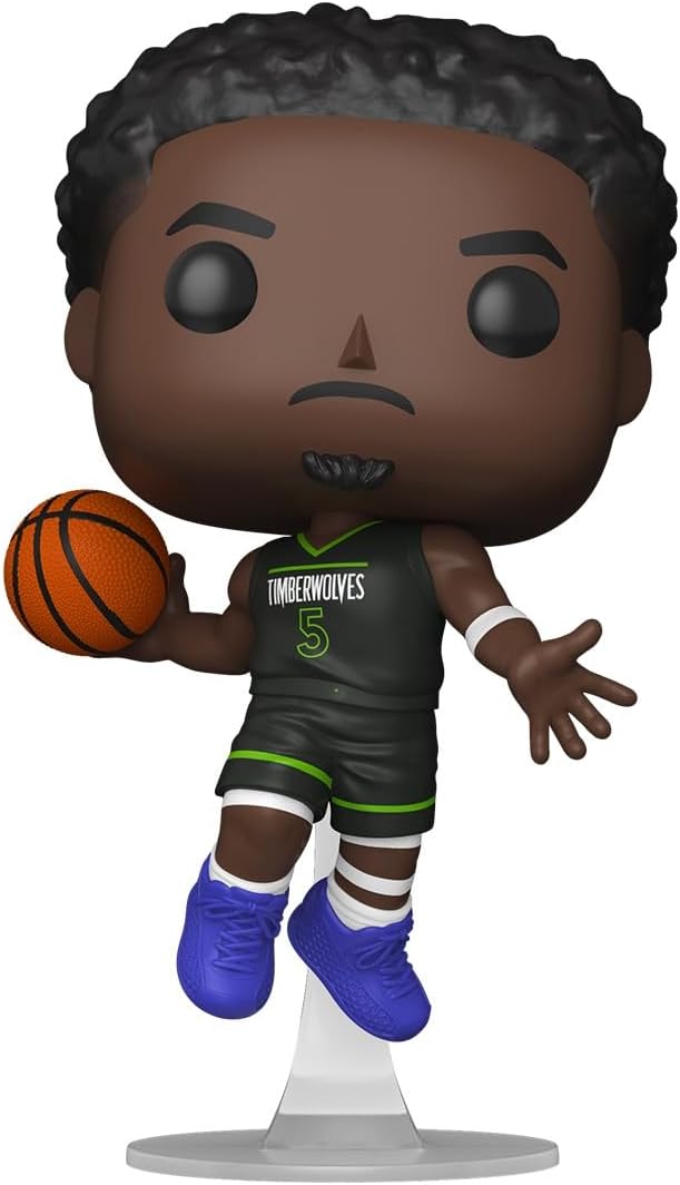 Funko Pop! NBA: Timberwolves - Anthony Edwards - NBA Players - Collectable Vinyl Figure - Gift Idea - Official Merchandise - Toys for Kids & Adults - Sports Fans - Model Figure for Collectors