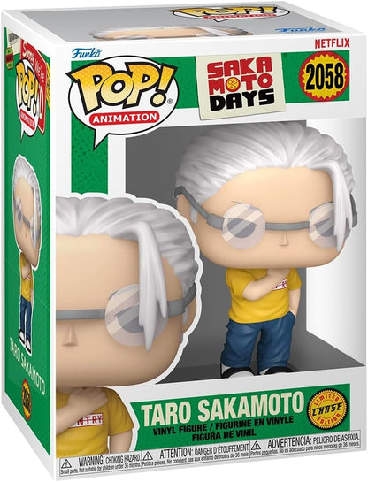 Funko Pop! Animation - Sakamoto Days - Taro Sakamoto - 1/6 Odds for Rare Chase Variant - Collectable Vinyl Figure - Gift Idea - Official Merchandise - Toys for Kids & Adults - Anime Fans