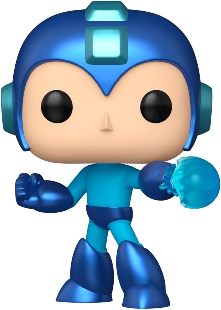 Funko Pop! Games: Fusion - Megaman - Mega Man - 1/6 Odds for Rare Chase Variant Fusion - Collectable Vinyl Figure - Gift Idea - Official Merchandise - Toys for Kids & Adults
