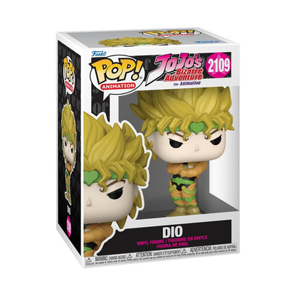 Funko Pop! Animation: JoJo's - DIO - JoJo's Bizarre Adventure - Collectable Vinyl Figure - Gift Idea - Official Merchandise - Toys for Kids & Adults - Anime Fans - Model Figure for Collectors