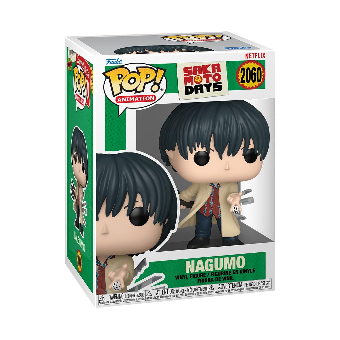 Funko POP! Animation: Sakamoto Days - Yoichi Nagumo - Sammelbare Vinylfigur - Geschenkidee - Offizielles Merchandise - Spielzeug für Kinder & Erwachsene - Modellfigur für Sammler und zur Ausstellung