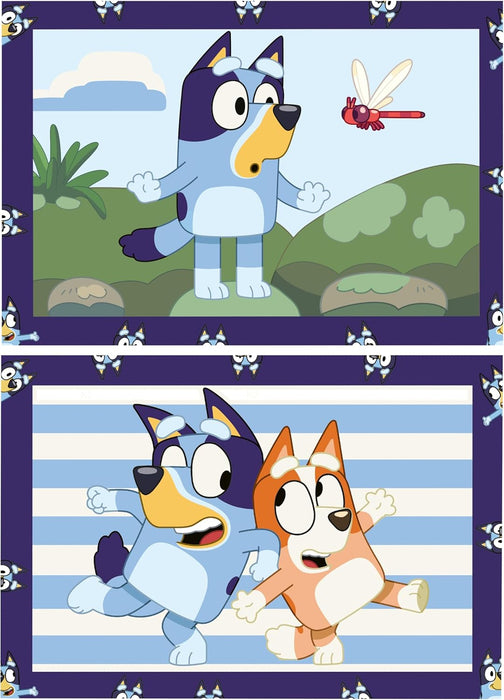 Ravensburger - CreArt Junior Series: BLUEY, Paint by Number Kit, Contains Two Pre-Printed Boards, a Brush, Colors, Creative Game for Boys and Girls 5+ Years Old
