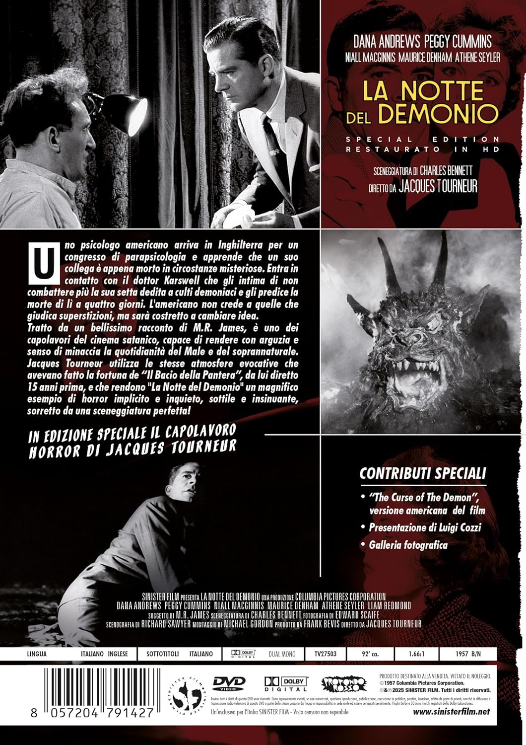 Notte Del Demonio (La) (Restaurato In Hd) (Special Edition) - (Italian Import)