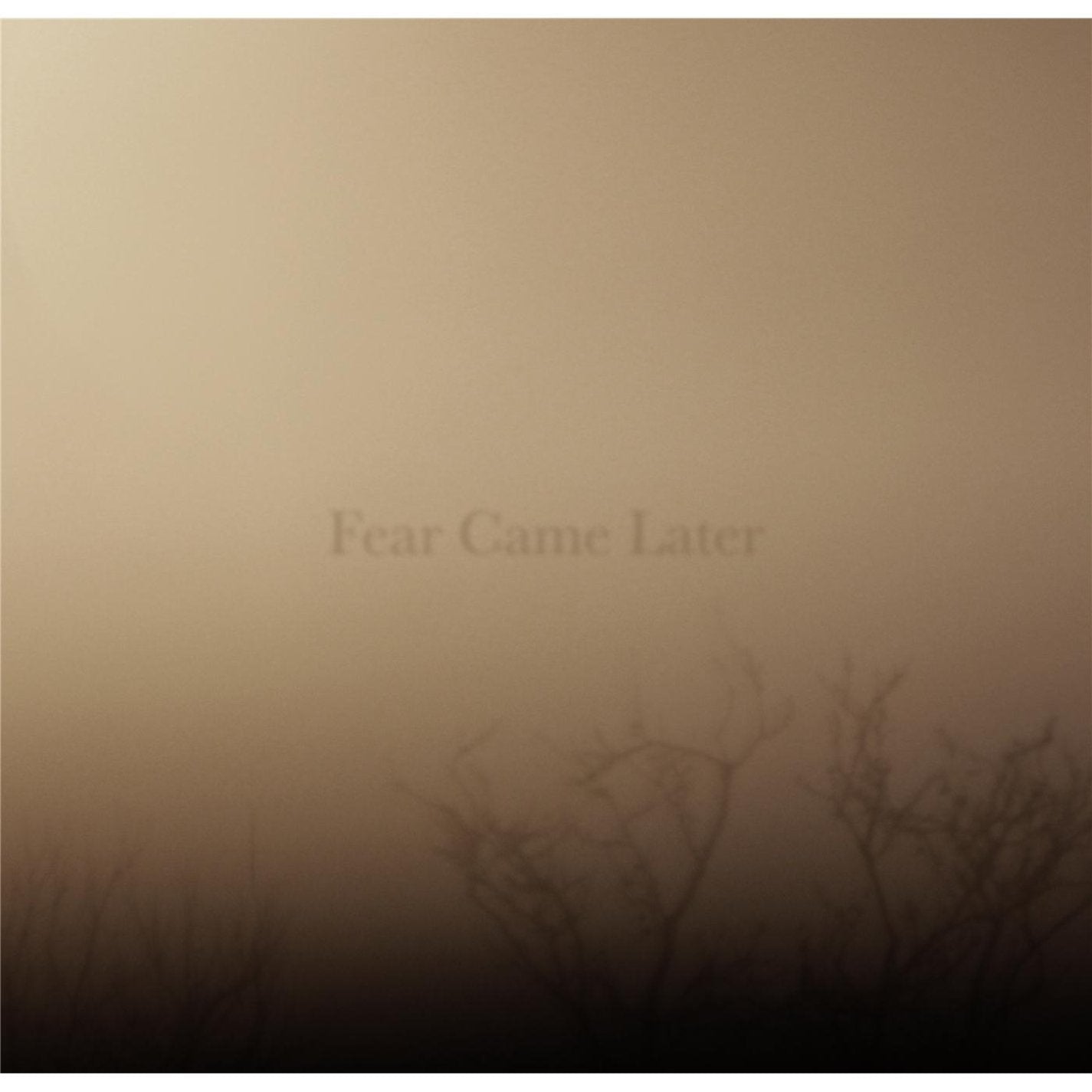 Fear Came Later