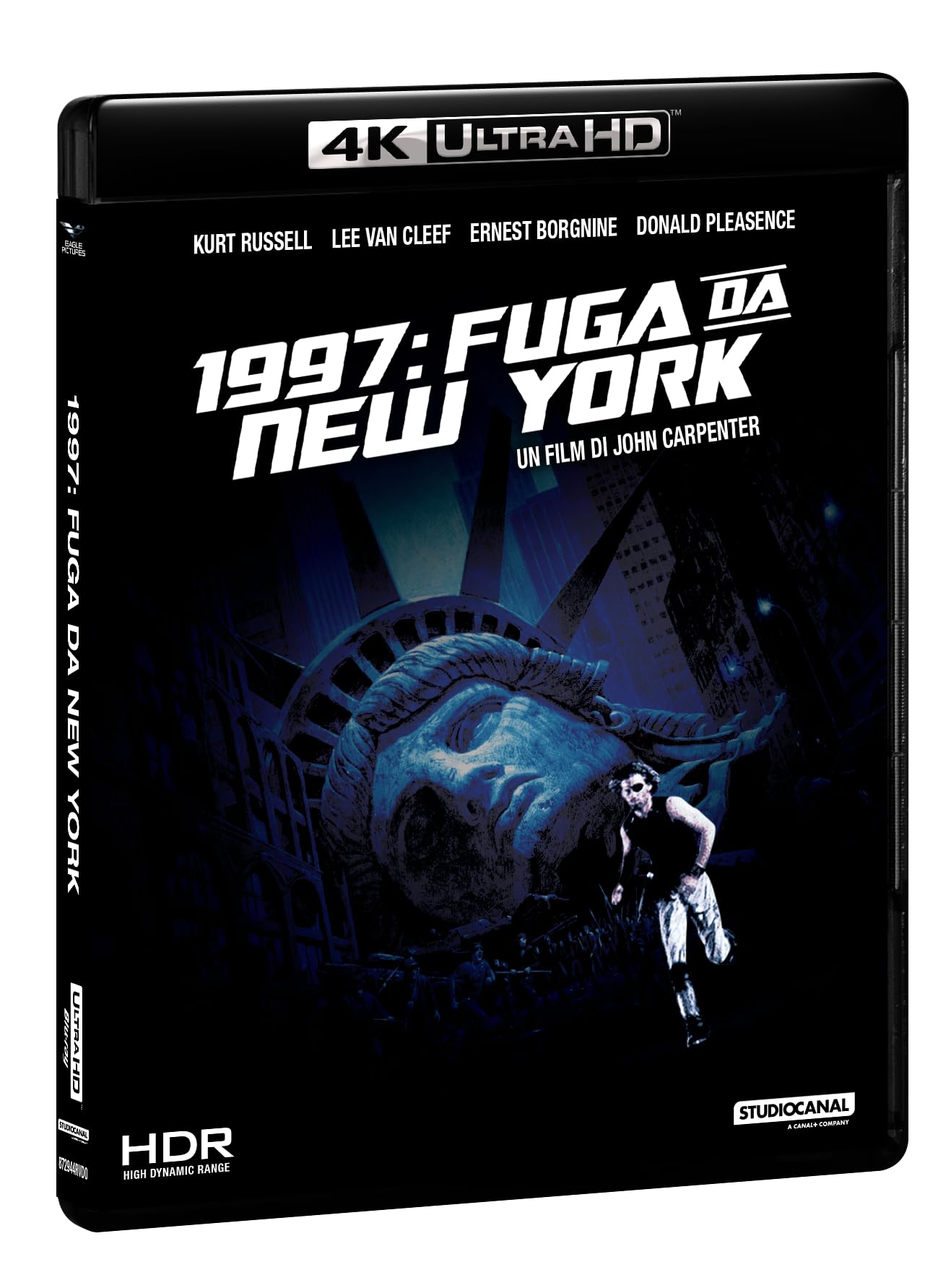 Blu-Ray 4K Uhd 1997: Fuga Da New York (4K Ultra Hd + Blu-Ray Hd