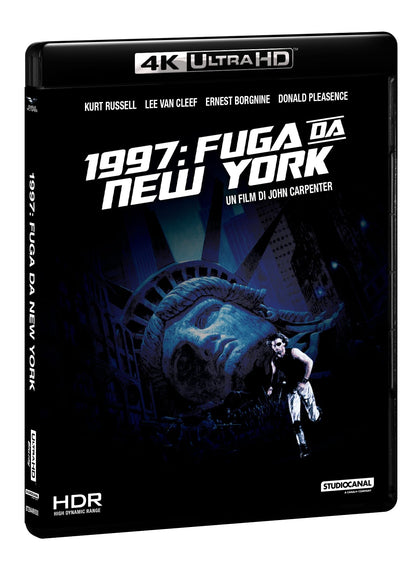 Blu-Ray 4K Uhd 1997: Fuga Da New York (4K Ultra Hd + Blu-Ray Hd