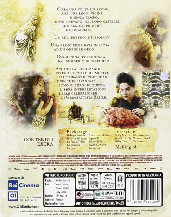 il racconto dei racconti - tale of tales (blu ray) BluRay Italian Import