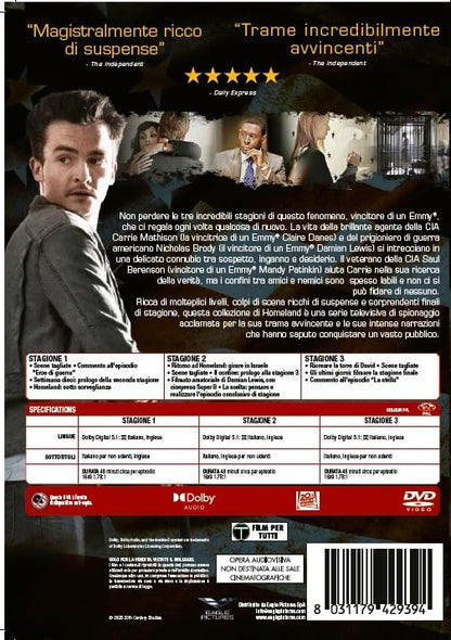 Homeland: Caccia Alla Spia (S1-3) - (12 Dvd )