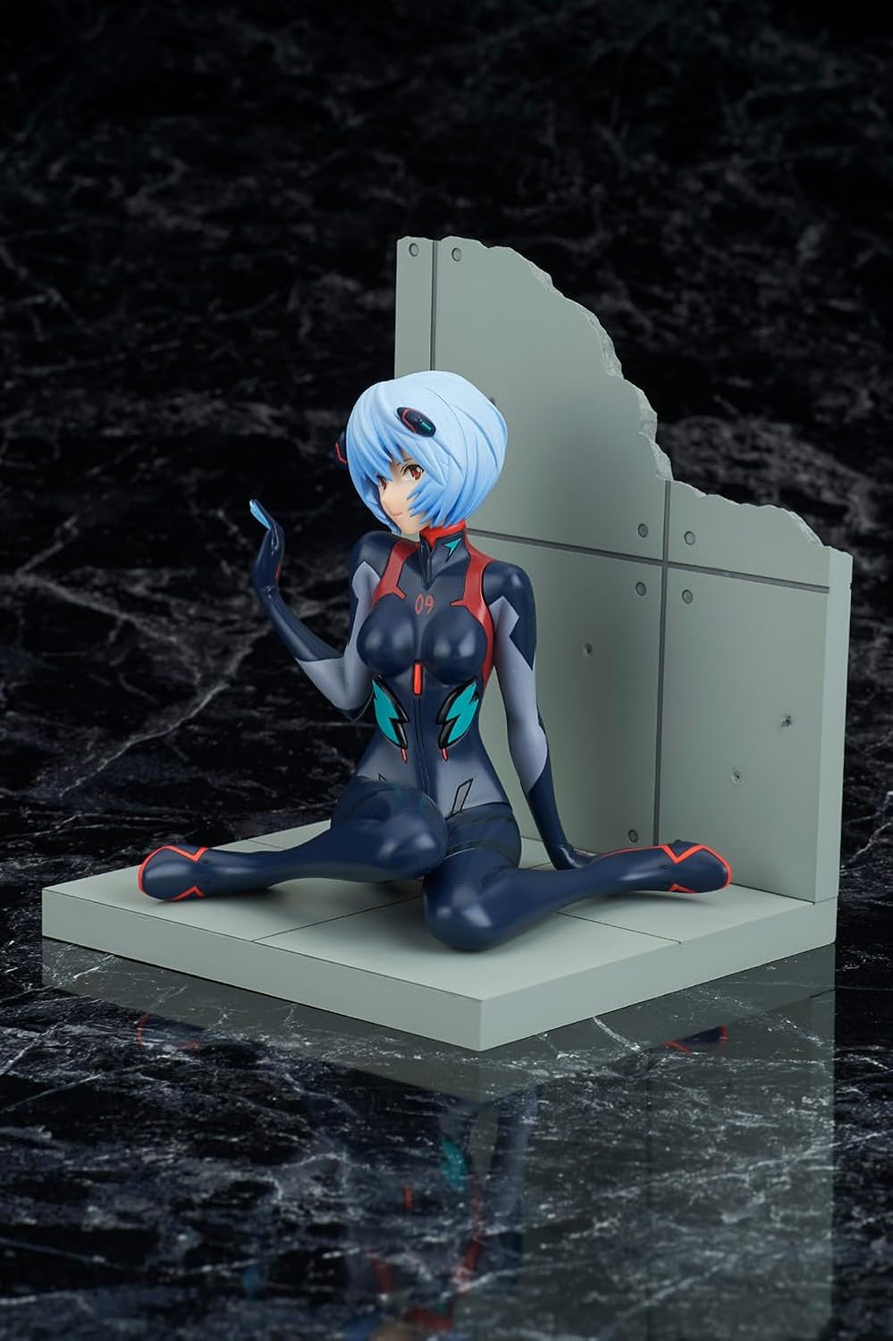 Evangelion 4.0 Final Pvc Statue 1/7 Tentative Name Rei Ayanami Plugsuit Ver. New Movie Edition 10 Cm