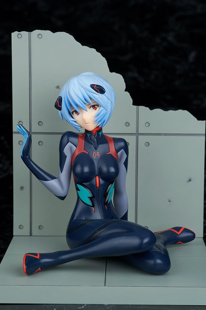 Evangelion 4.0 Final Pvc Statue 1/7 Tentative Name Rei Ayanami Plugsuit Ver. New Movie Edition 10 Cm
