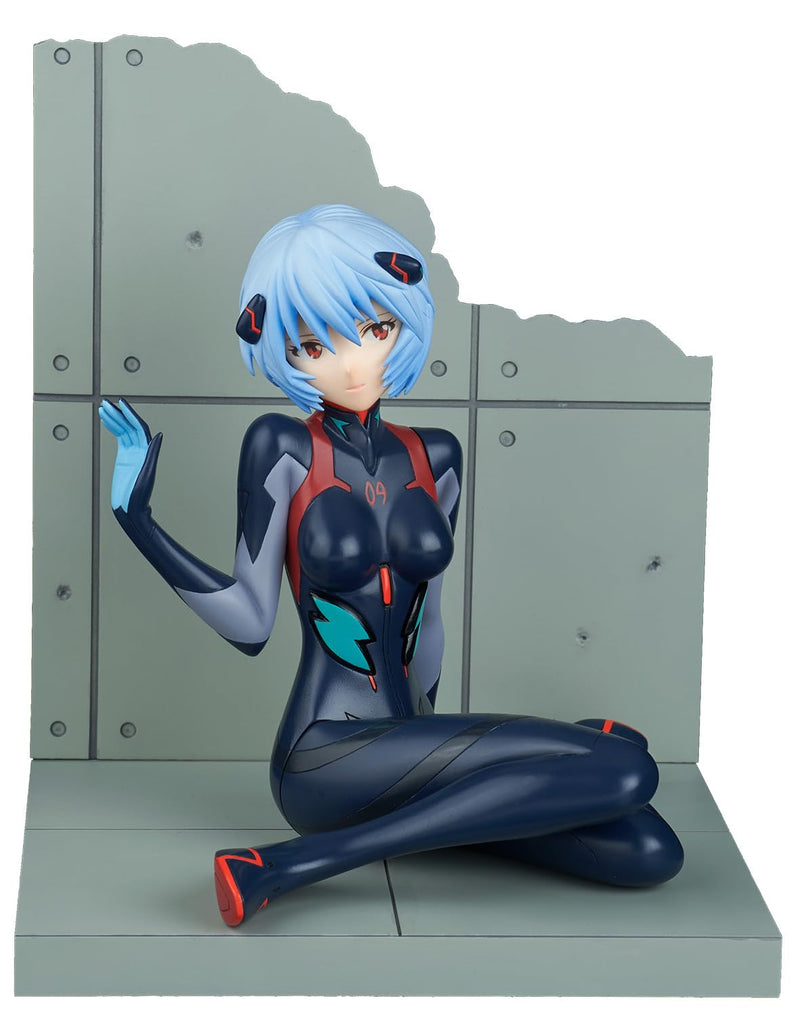 Evangelion 4.0 Final Pvc Statue 1/7 Tentative Name Rei Ayanami Plugsuit Ver. New Movie Edition 10 Cm