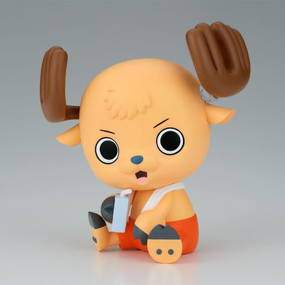 Banpresto BP29524P Chopper One Piece Action Figure, Sofvimates, Whole Cake Island After A Bath Ver 11 cm, Multicolor, Collectible Figure, Optimal for Anime Fans