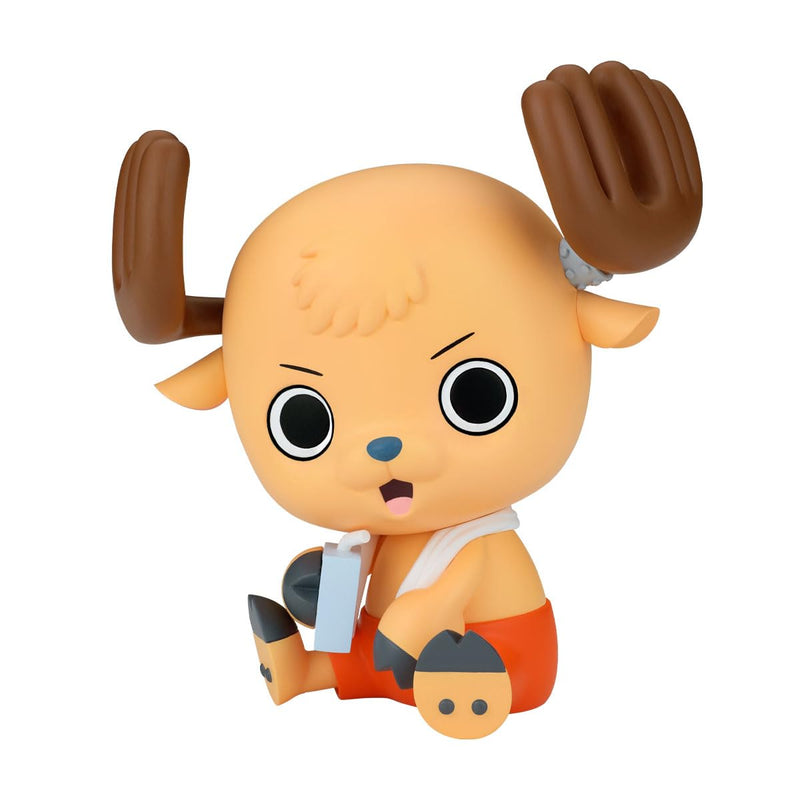 Banpresto BP29524P Chopper One Piece Action Figure, Sofvimates, Whole Cake Island After A Bath Ver 11 cm, Multicolor, Collectible Figure, Optimal for Anime Fans