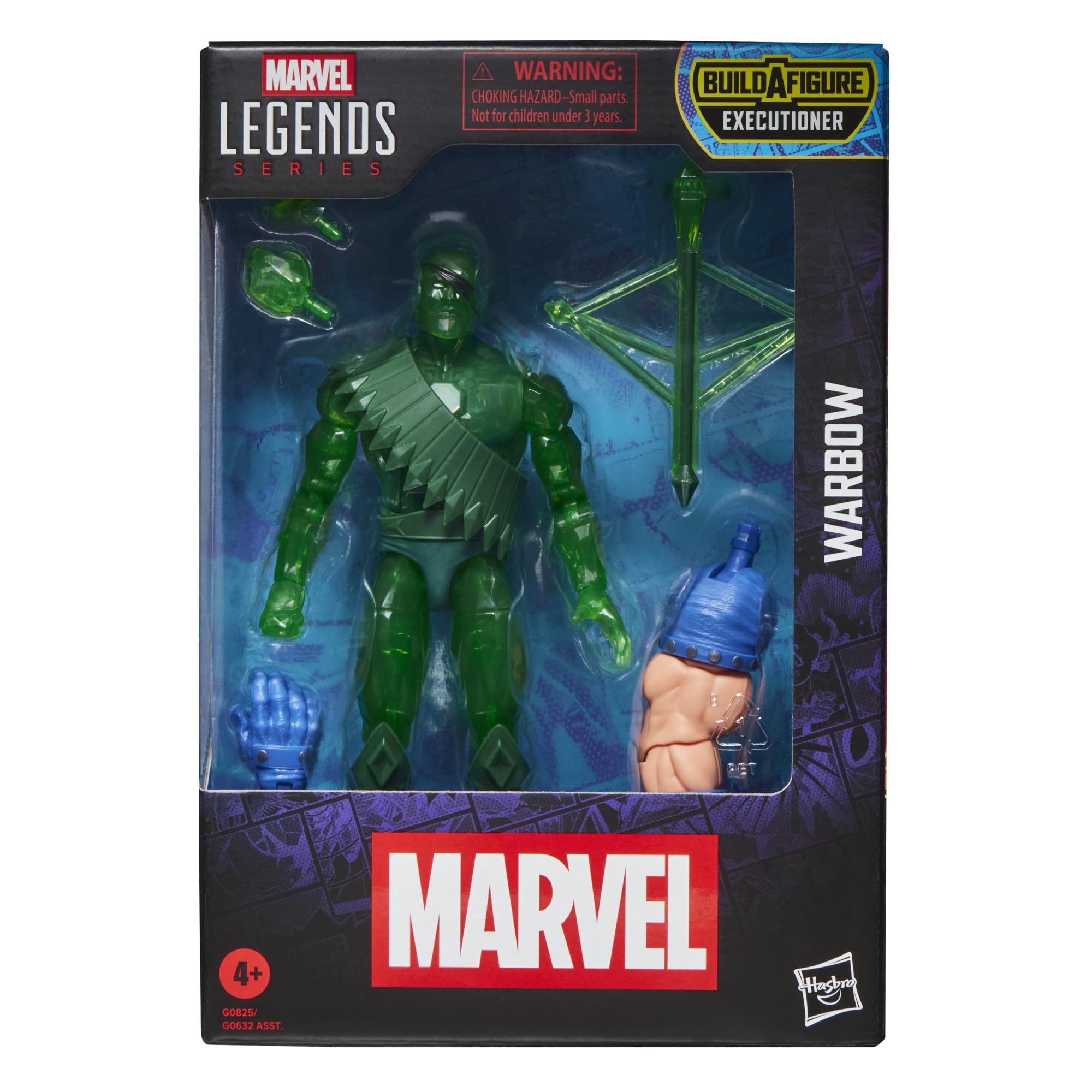 Hasbro Marvel Legends Series, Warbow, action figure ispirata ai fumetti della Saga di Crystar
