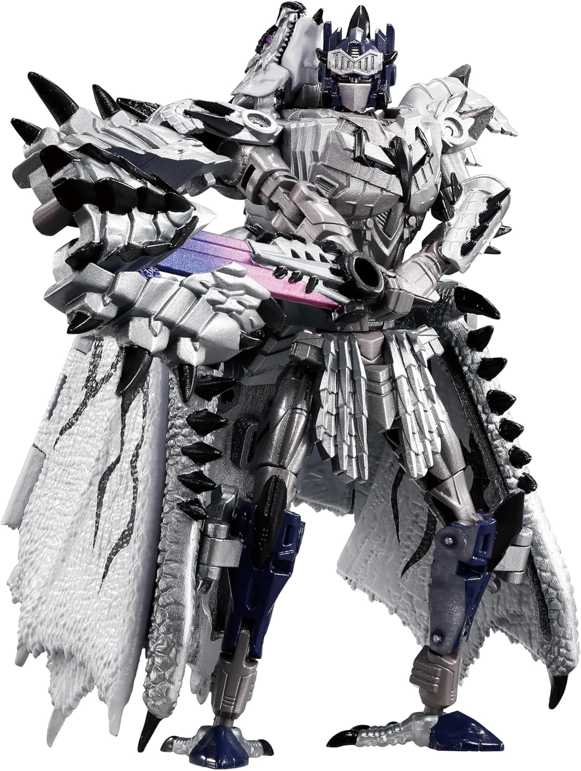 Transformers Takara Tomy Monster Hunter Silver Rathalos Prime Adult Collectible Action Figure, 15+