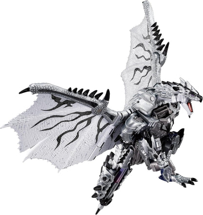 Transformers Takara Tomy Monster Hunter Silver Rathalos Prime Adult Collectible Action Figure, 15+