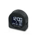 Muse: Travel Alarm Clock With Temperature And Date Display Dark Grey