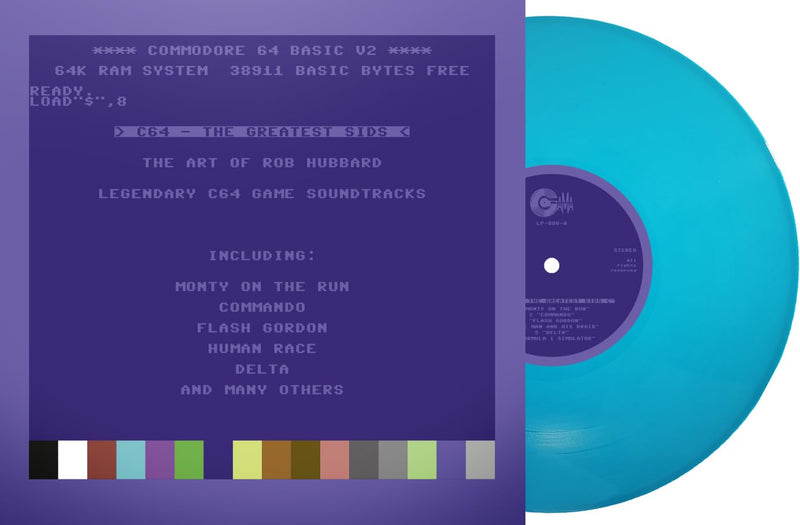 C64 Greatest Sids: The Art Of Rob Hubbard - Limited To 100 Handnumbered Edition Turquoise