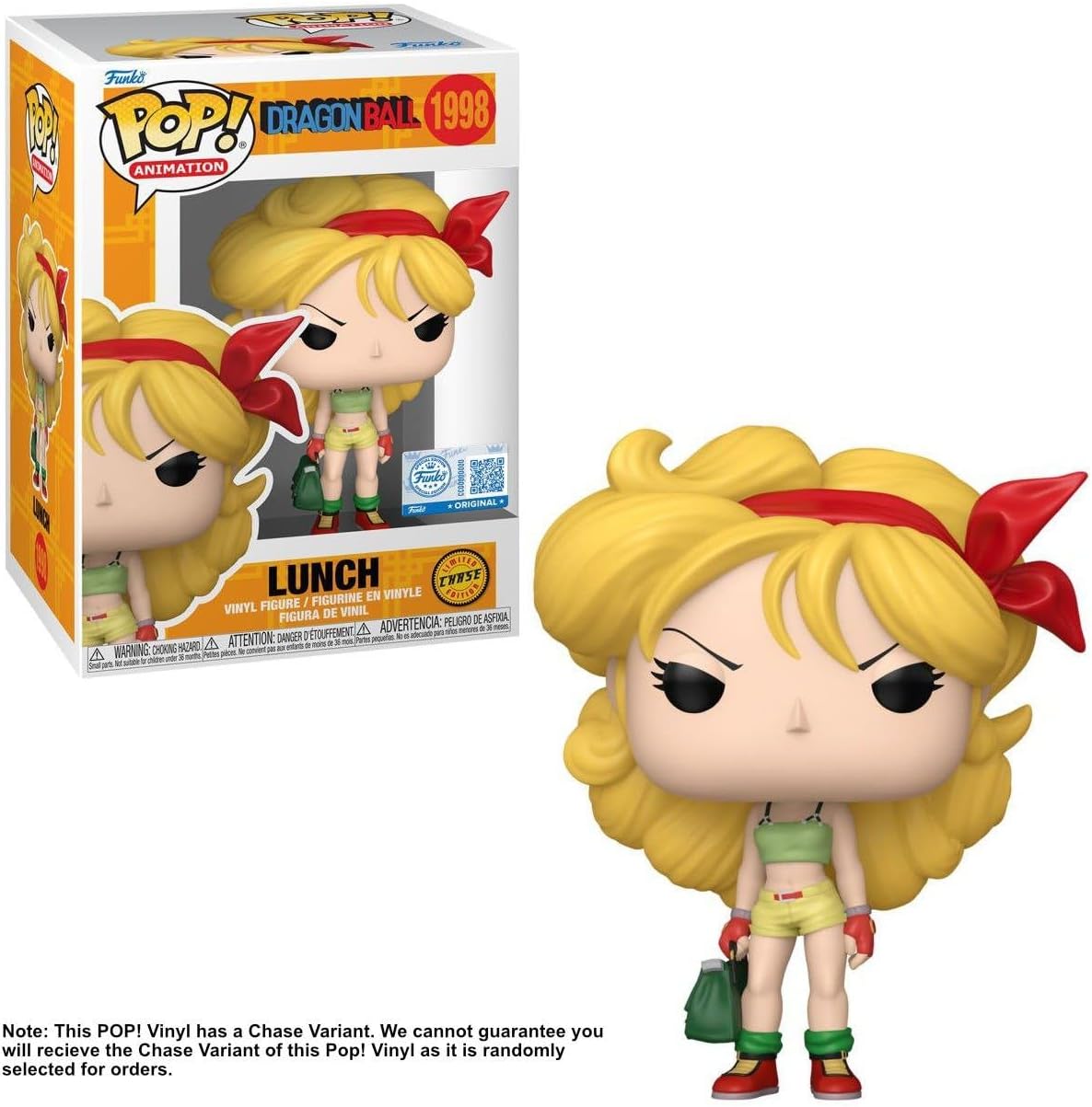 Pop! Vinyl (Exc) - Dragon Ball - Lunch W/Chase