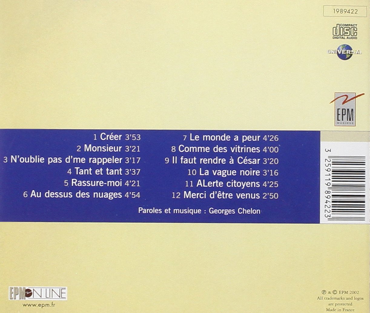 Georges Chelon Lettres Ouvertes