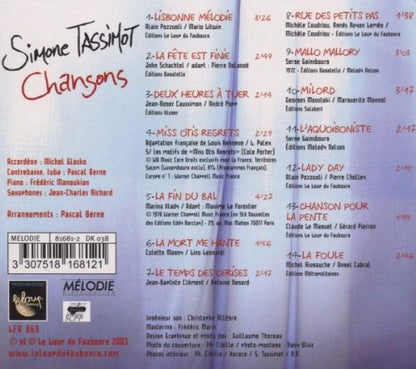 Simone Tassimot Chansons