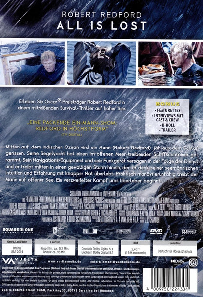 Redford, R: All is Lost