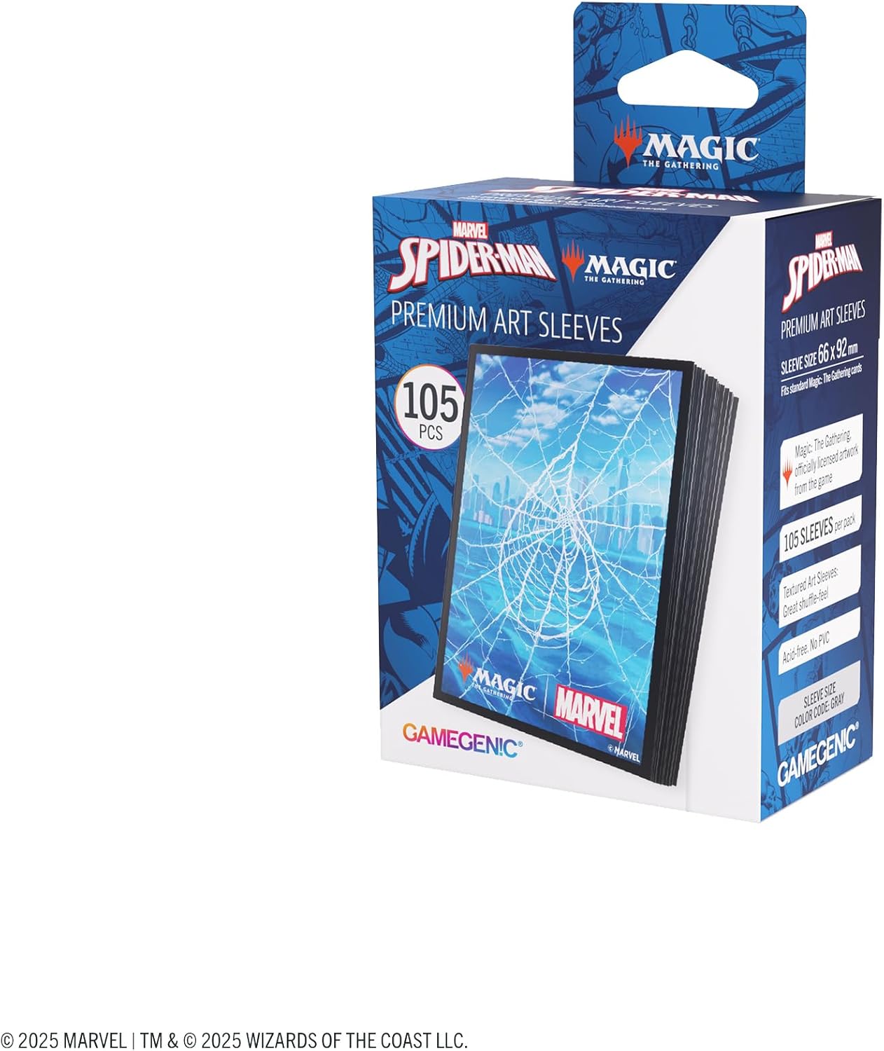 Gamegenic Mtg: Marvel`S Spider-Man Premium Art Sleeves- Spider-Man Island