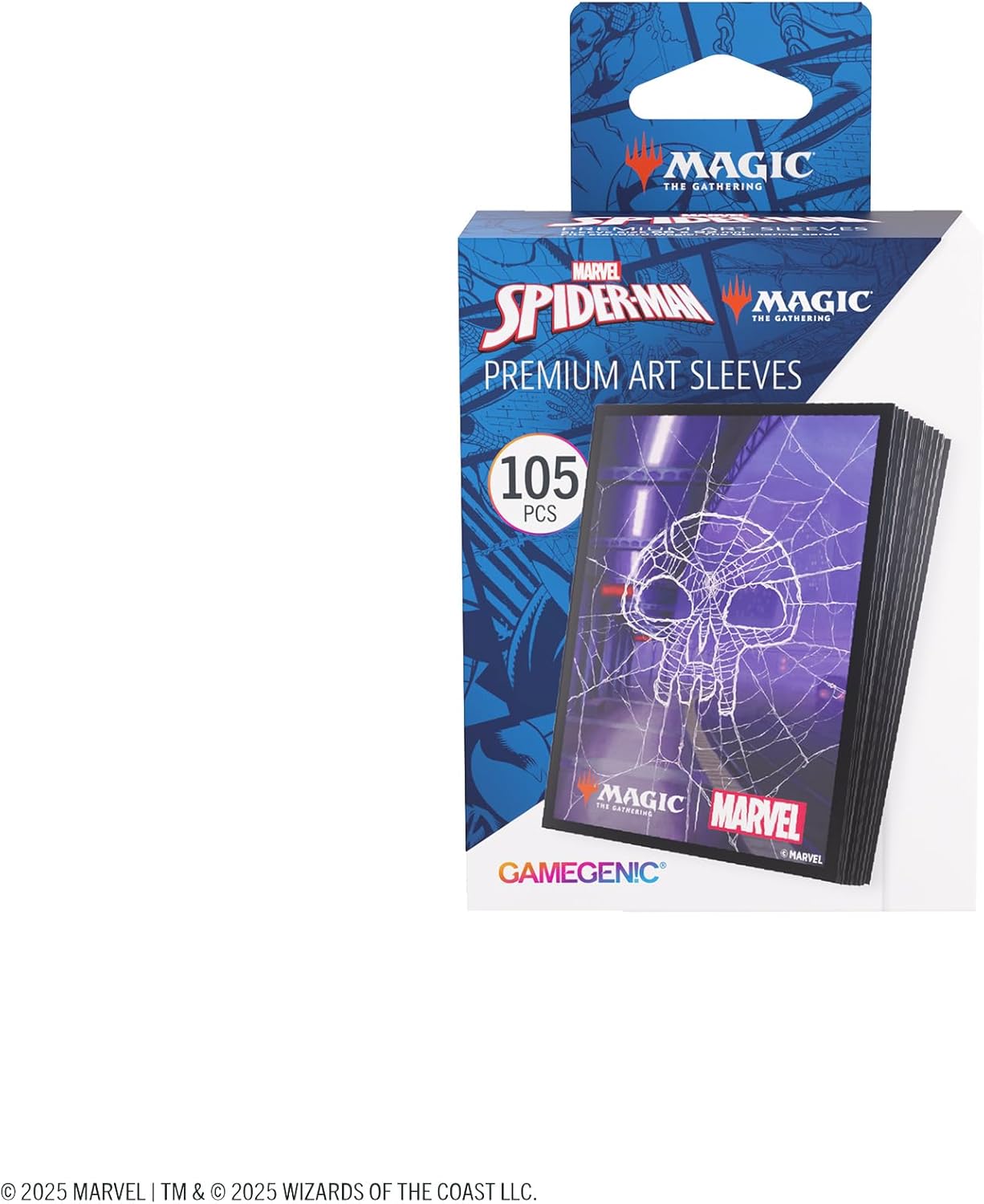 Gamegenic Mtg: Marvel`S Spider-Man Premium Art Sleeves- Spider-Man Swamp