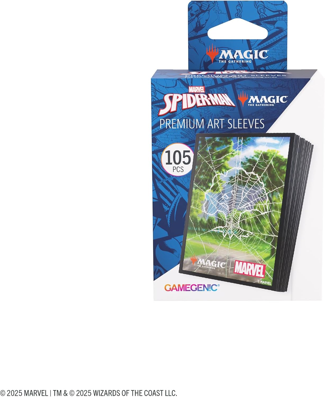Gamegenic Mtg: Marvel`S Spider-Man Premium Art Sleeves- Spider-Man Forest