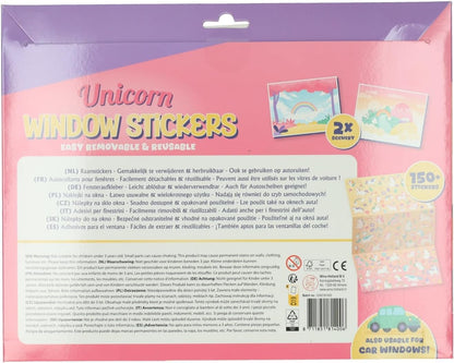 Wins Holland - Herbruikbare Eenhoorn Raamstickers 150st.