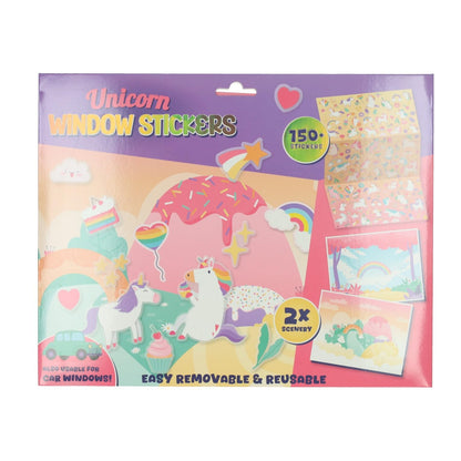 Wins Holland - Herbruikbare Eenhoorn Raamstickers 150st.