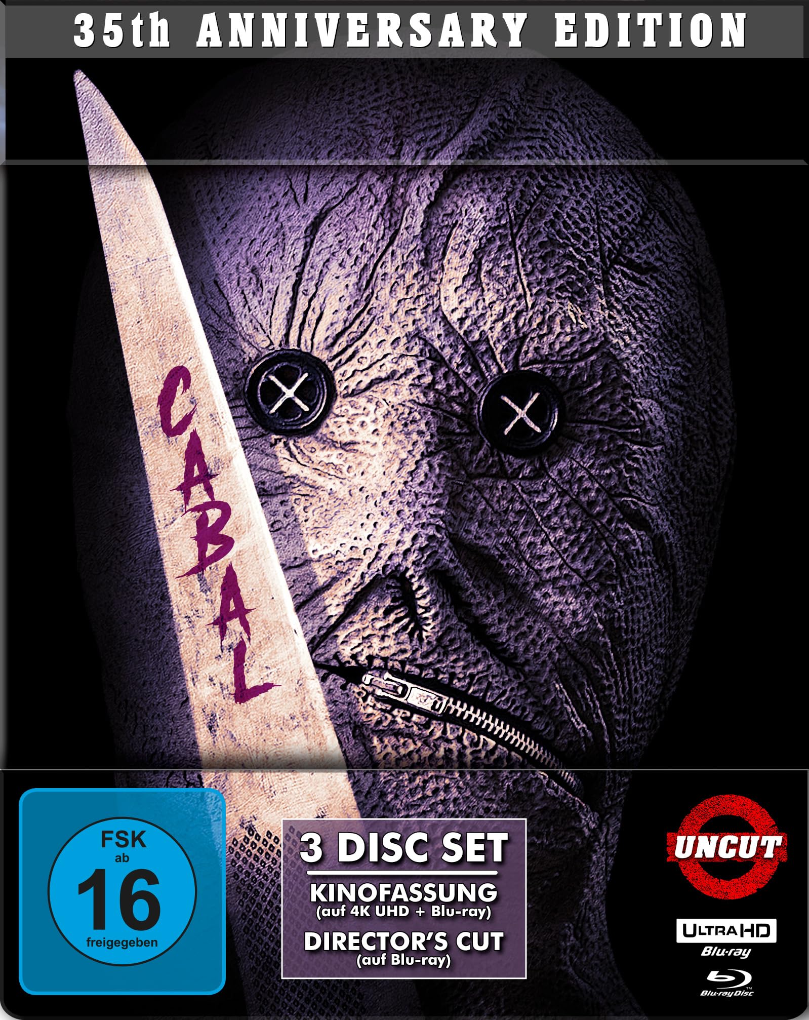 Cabal - Die Brut der Nacht - 35th Anniversary Limited Edition (4K Ultra HD 35th Anniversary Limited Edition