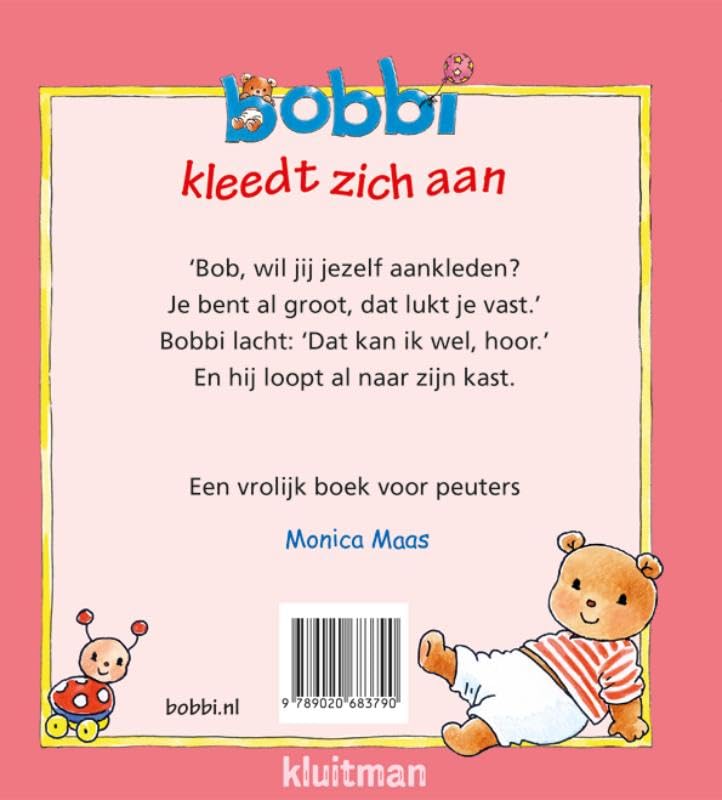 Uitgeverij Kluitman - Bobbi kleedt zich aan