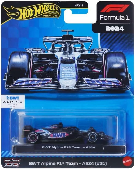 Hot Wheels – Formula 1 Bwt Alpine Rc Driver 1 1:24 (Jkd79)